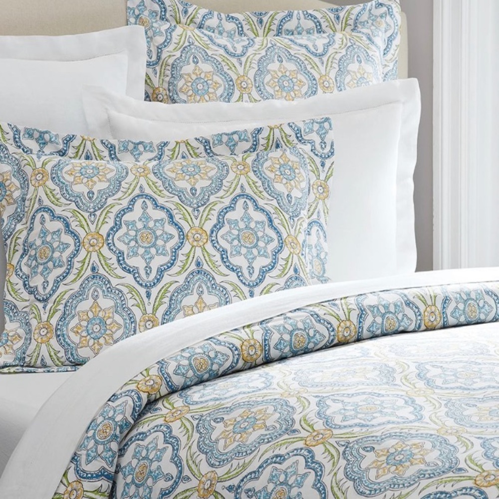 Dawn Print Duvet Cover, King/Cal. King, Multi